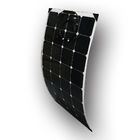 Painéis solares flexíveis ultra finos do rv, 100 conector flexível do painel solar MC4 do watt