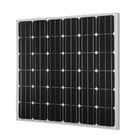Células solares Monocrystalline polis da segurança alta 200 watts para o painel home fora do sistema de grade