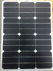 Células solares flexíveis da eficiência elevada 50W SunPower resistentes à corrosão para esportes exteriores