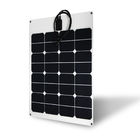 Painéis solares portáteis flexíveis de 12 volts rv 120 watts equipados com o cabo de 0.5m