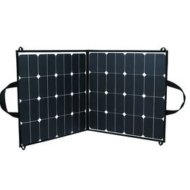 China Painéis solares feitos sob encomenda de dobramento 60 watts resistentes à corrosão com o pano preto da fibra fábrica