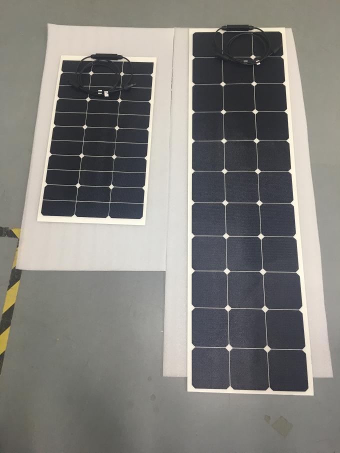 Um watt flexível 700VDC dos painéis 60 de SunPower da célula solar da categoria para caravana