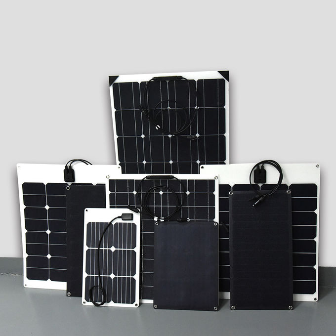 Aprovação solar flexível Monocrystalline do CE da cor do preto do watt de ETFE Panels12V RV120