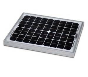 Black Color 10W 12V Solar Panel , Folding Solar Panels For Home System